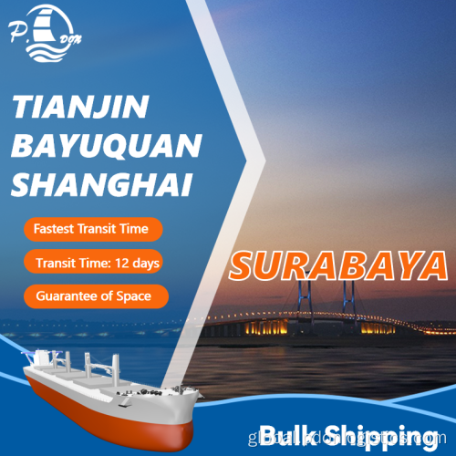 Bulk Shipping from Tianjin to Surabaya